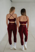 Insolito Sports Bra - Burgundy