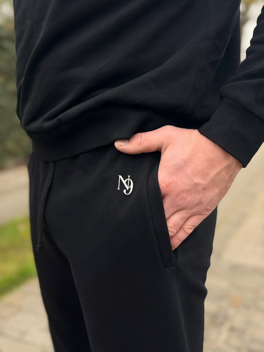 Mr. Rafal Essential Joggers - Black