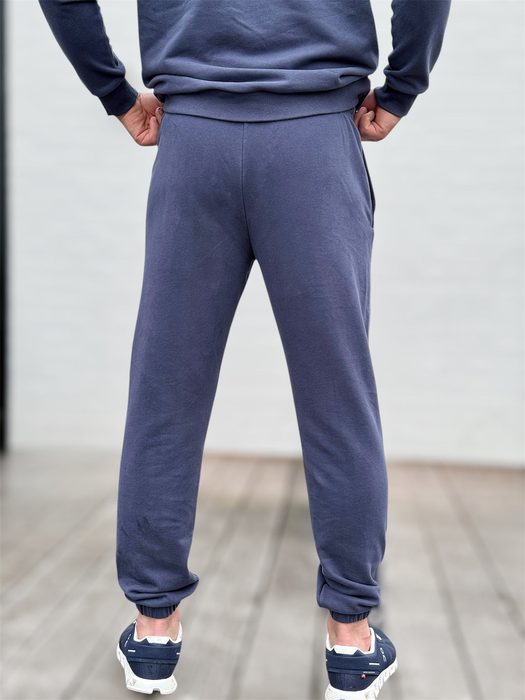 Mr. Rafal Essential Joggers -Steel Blue