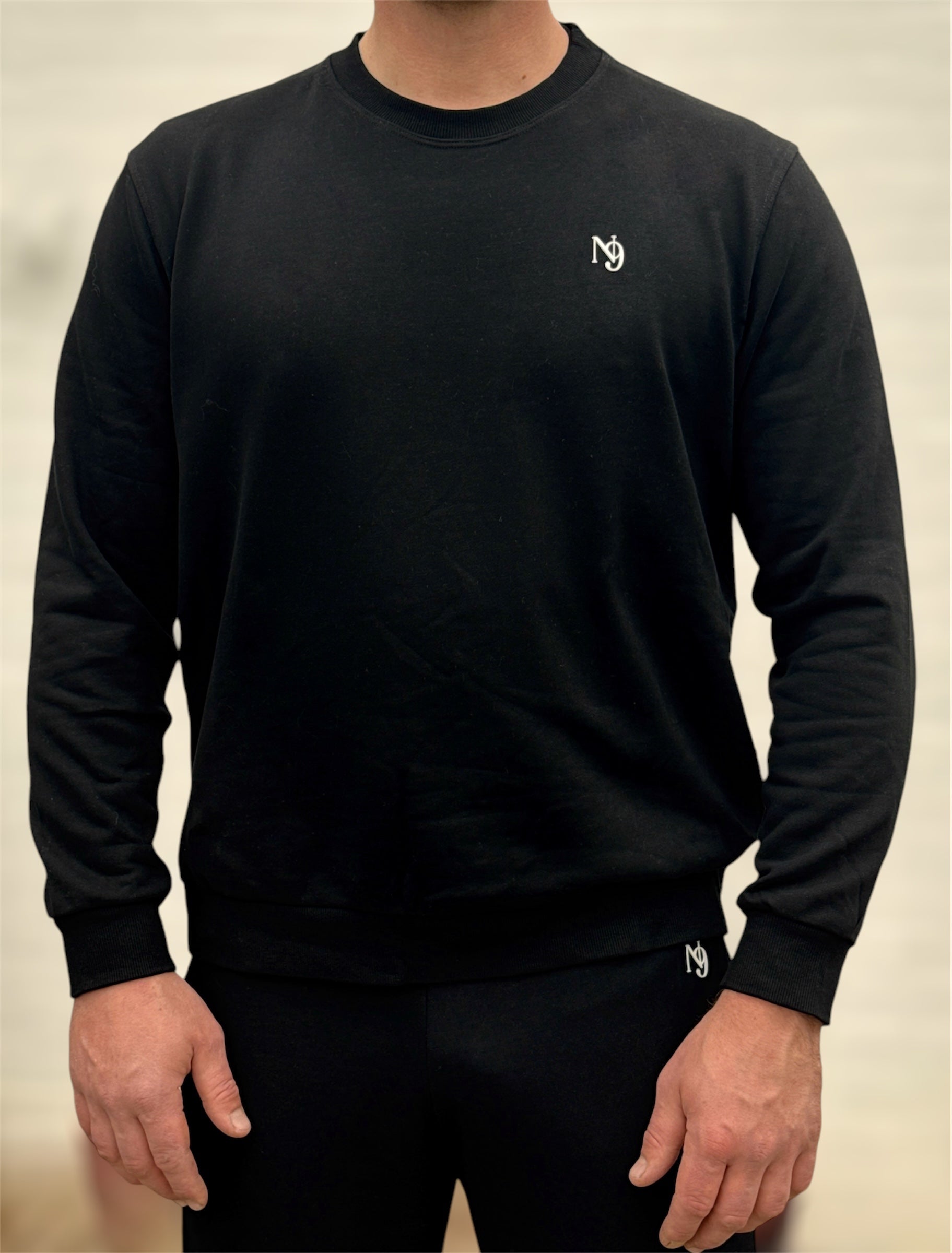 Mr. Rafal Crewneck Sweater - Black