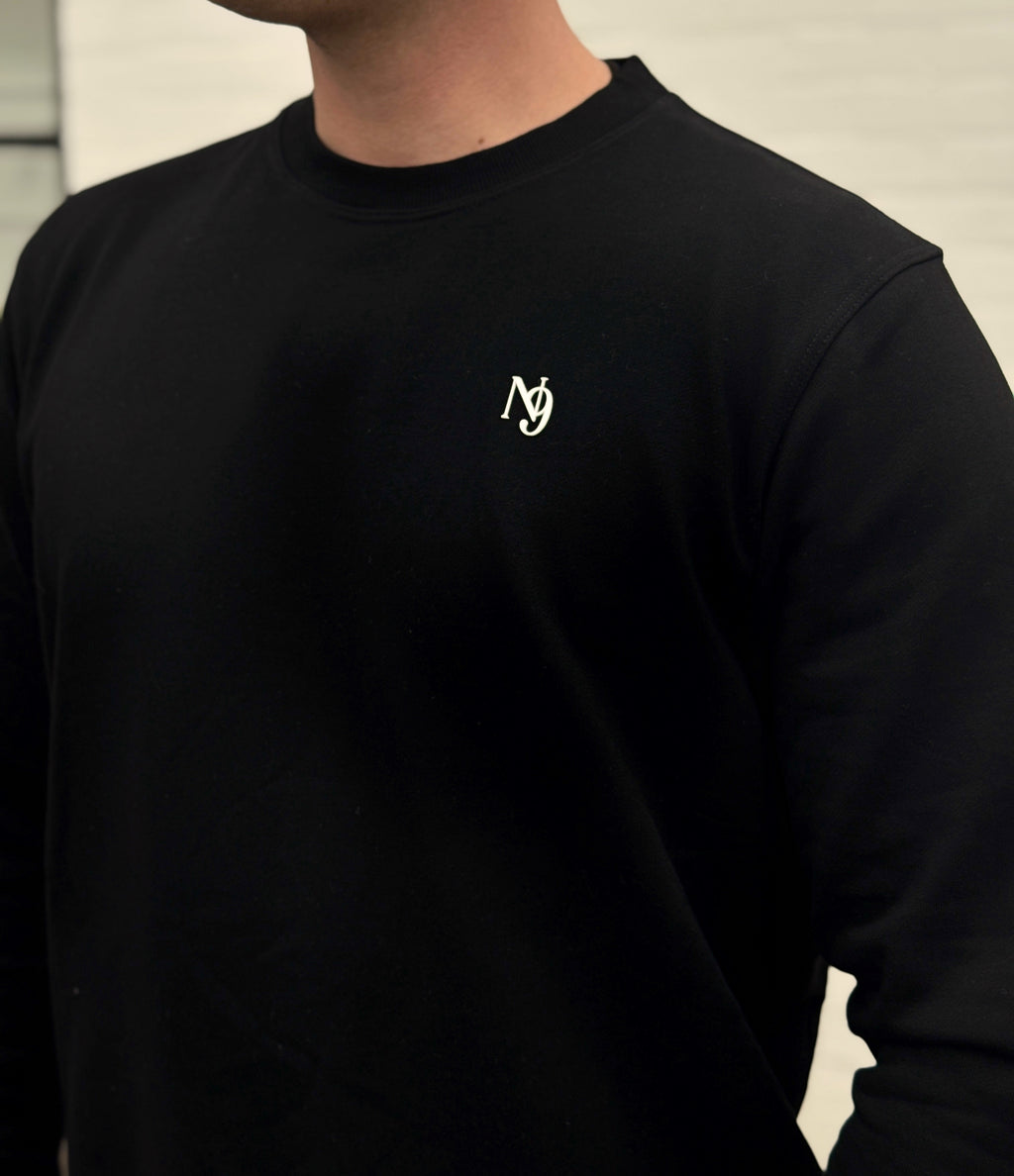Mr. Rafal Crewneck Sweater - Black