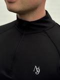 Mr. Rafal – Sweat 1/4 Zip Noir