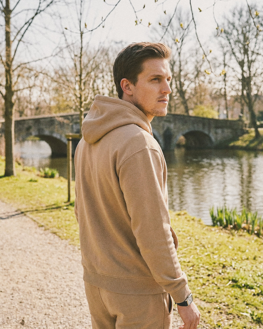 Neuf. Signature Hoodie - Hazelnut