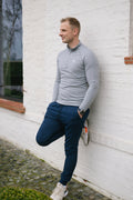 Mr. Rafal Quarter Zip - Gray
