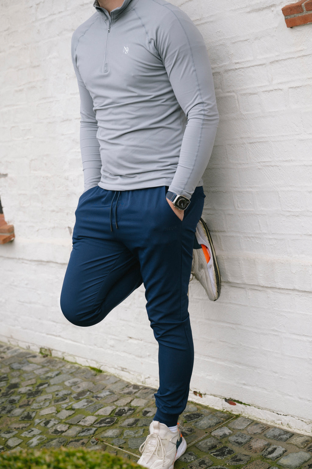 Mr. Rafal 1/4 Zip - Gray