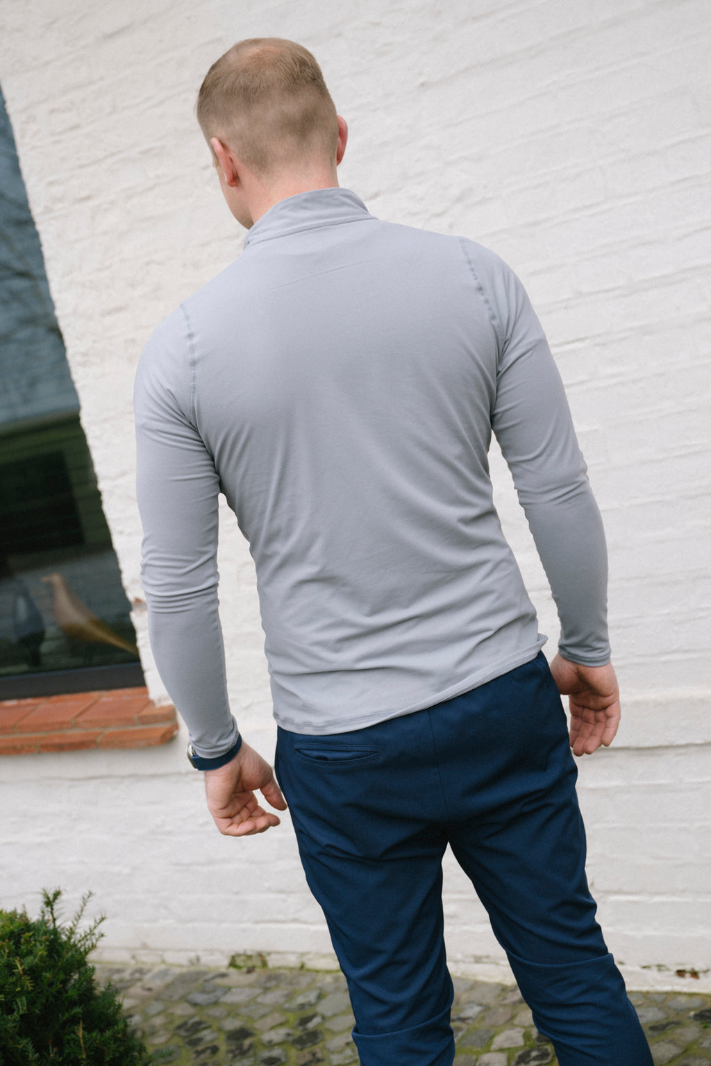 Mr. Rafal 1/4 Zip - Gray