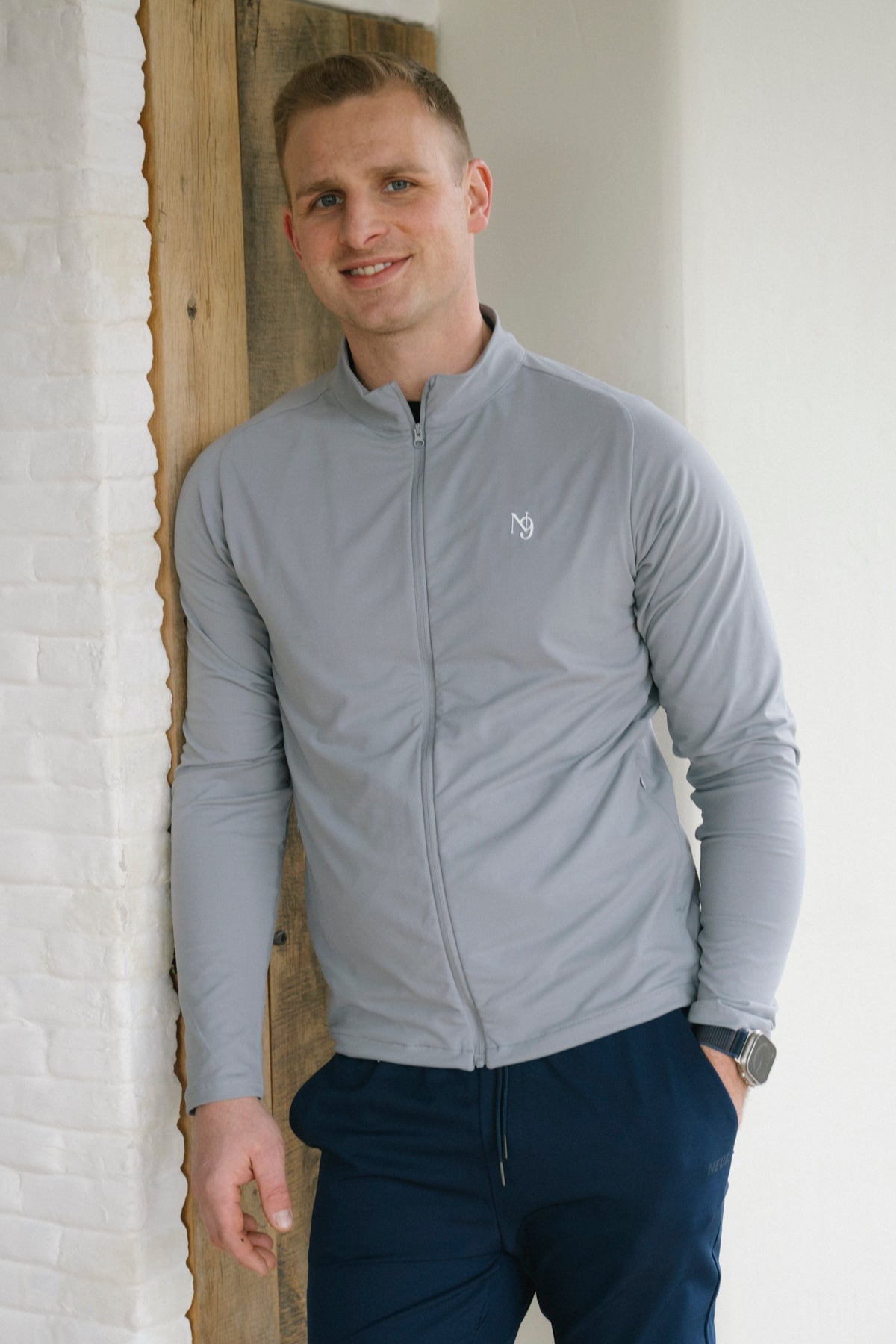 Mr. Rafal  Full Zip - Gray