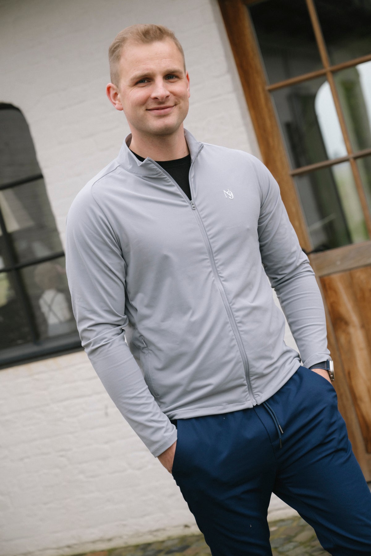 Mr. Rafal  Full Zip - Gray