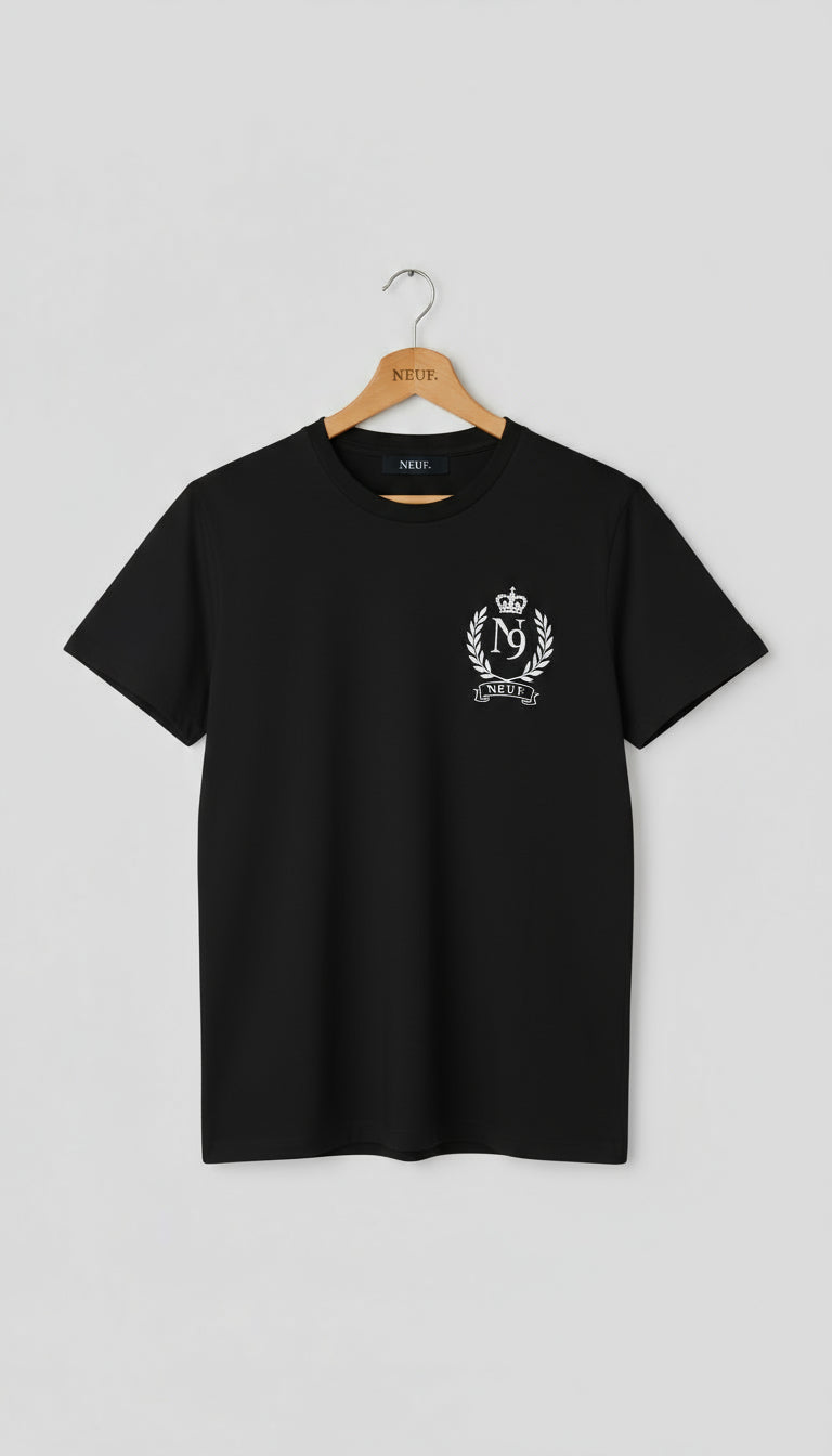 Eiffel in Paris Tee - Black/White